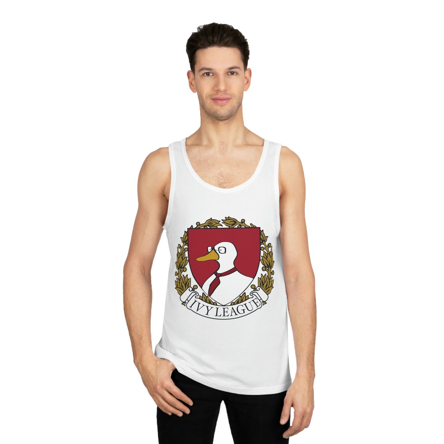 Ivy League Tank Top (Black or White Available)