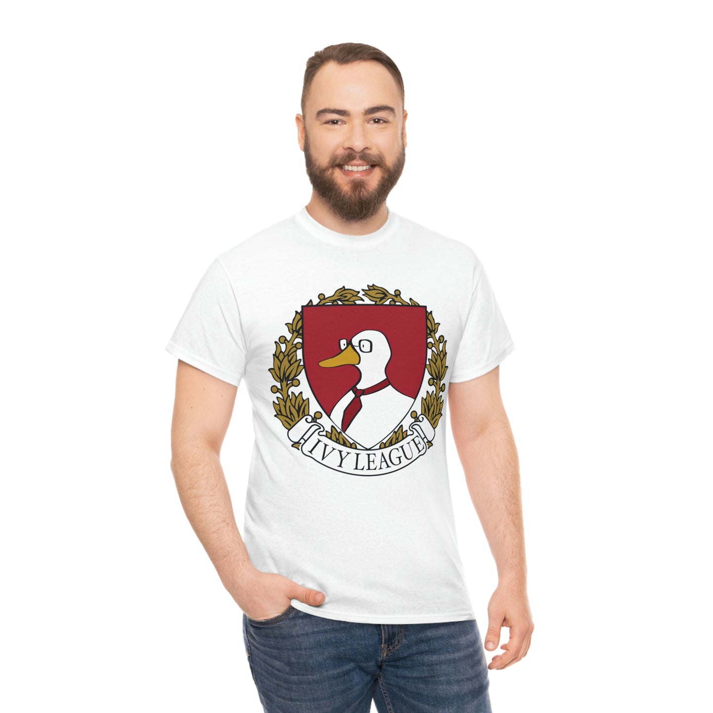 Ivy League Classic Tee (Black or White Available)