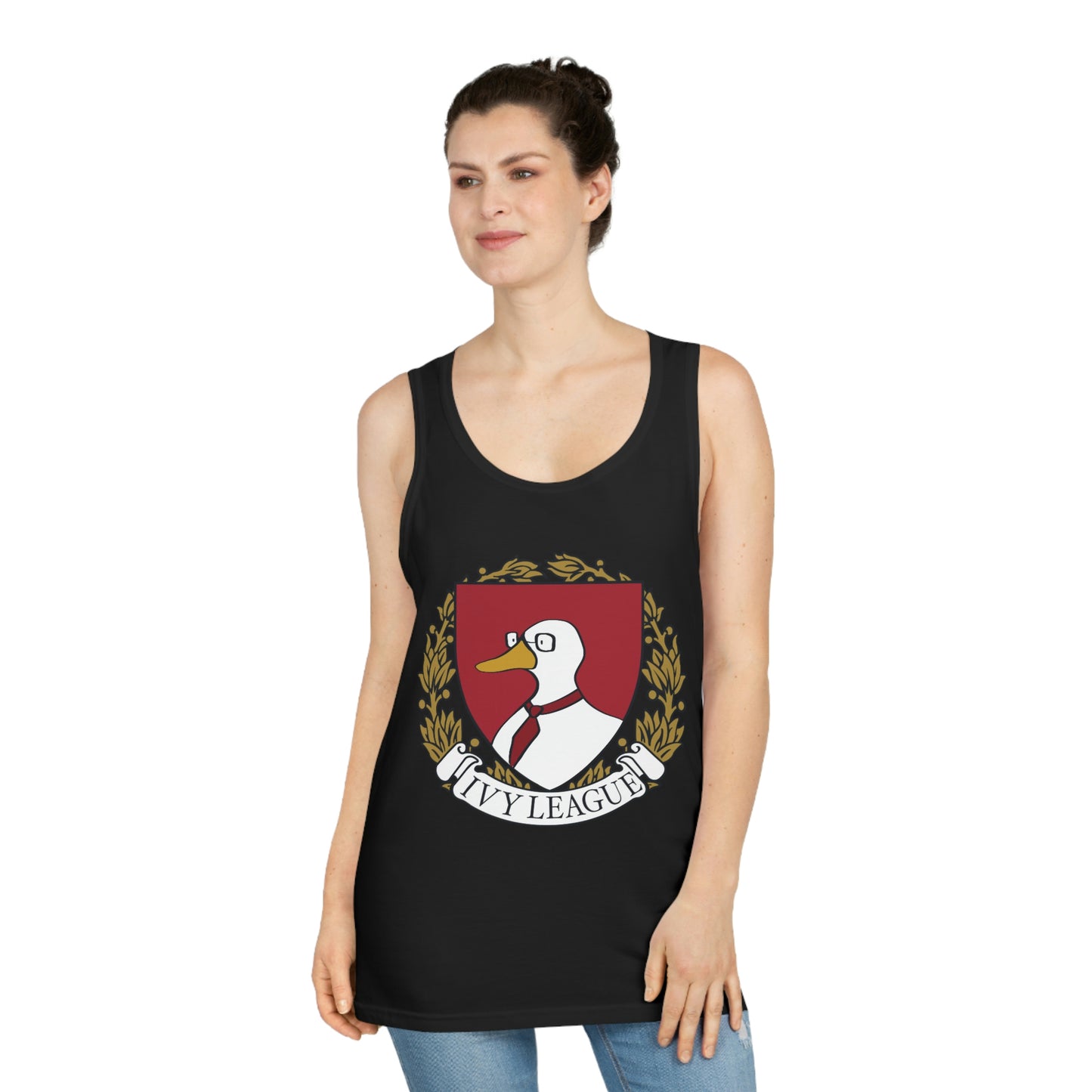 Ivy League Tank Top (Black or White Available)