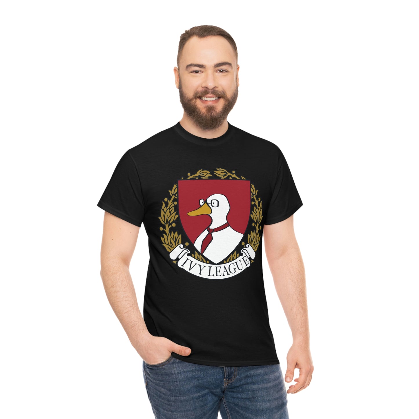Ivy League Classic Tee (Black or White Available)