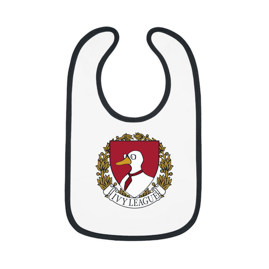 Baby Contrast Trim Jersey Bib