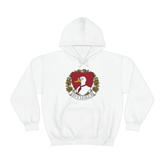 Ivy league Front Logo Hoodie (Black, Grey or White Available)