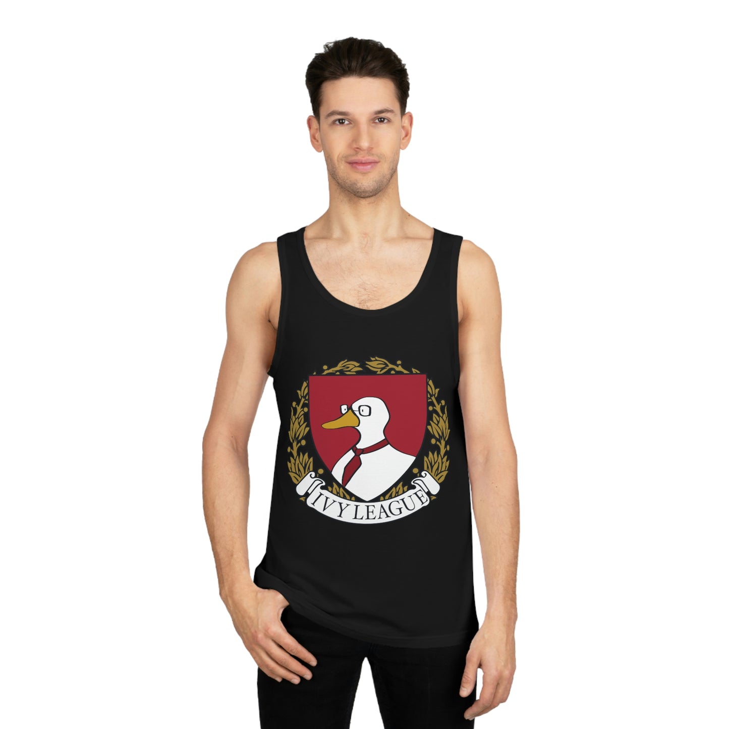 Ivy League Tank Top (Black or White Available)