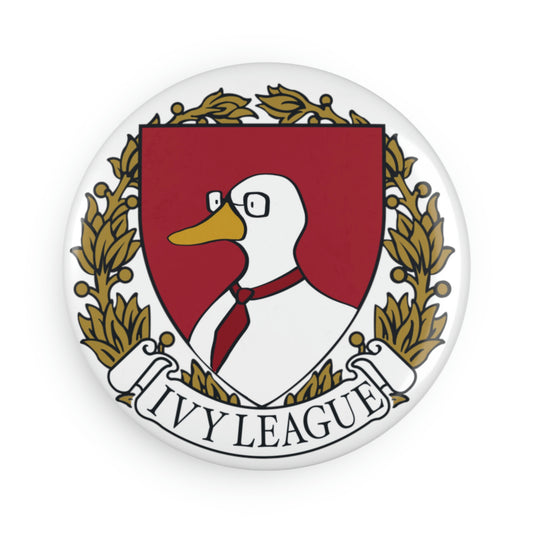 ivy League Button Magnet, Round (1 & 10 pcs)