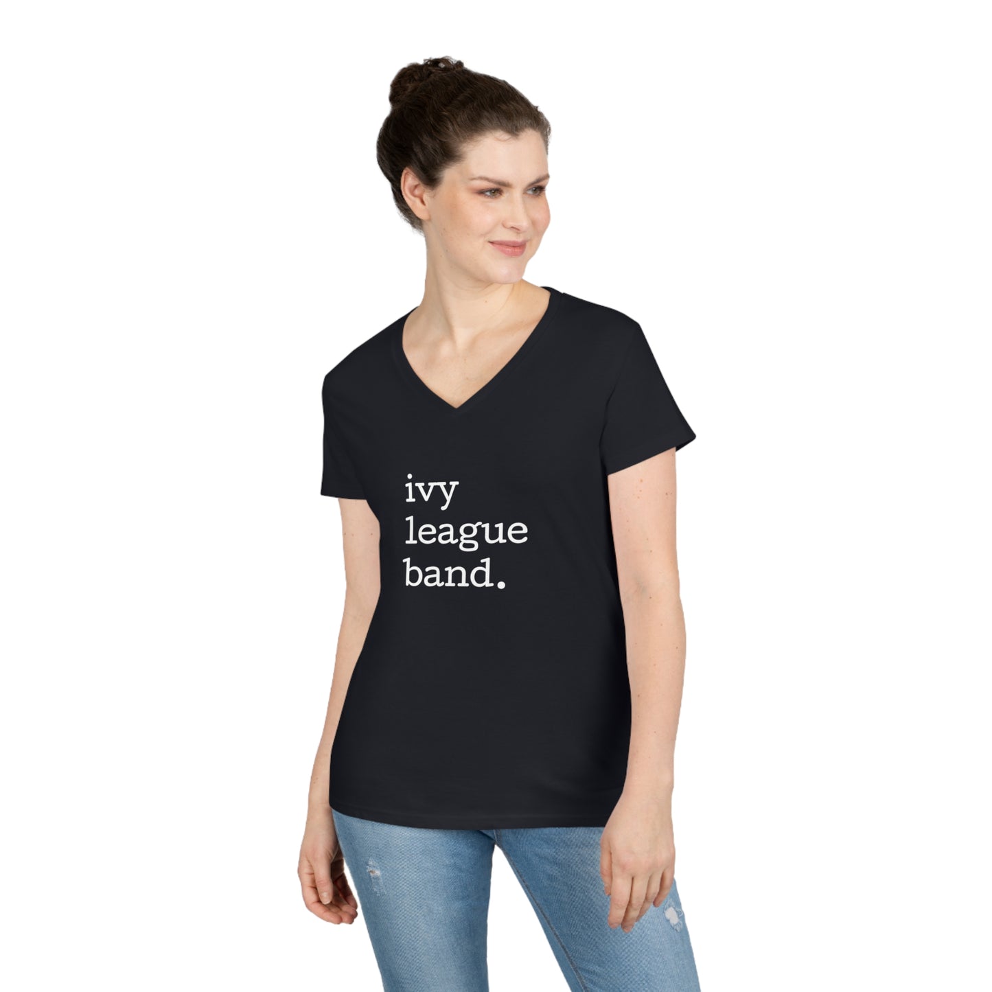 Ivy League Band Ladies' V-Neck T-Shirt
