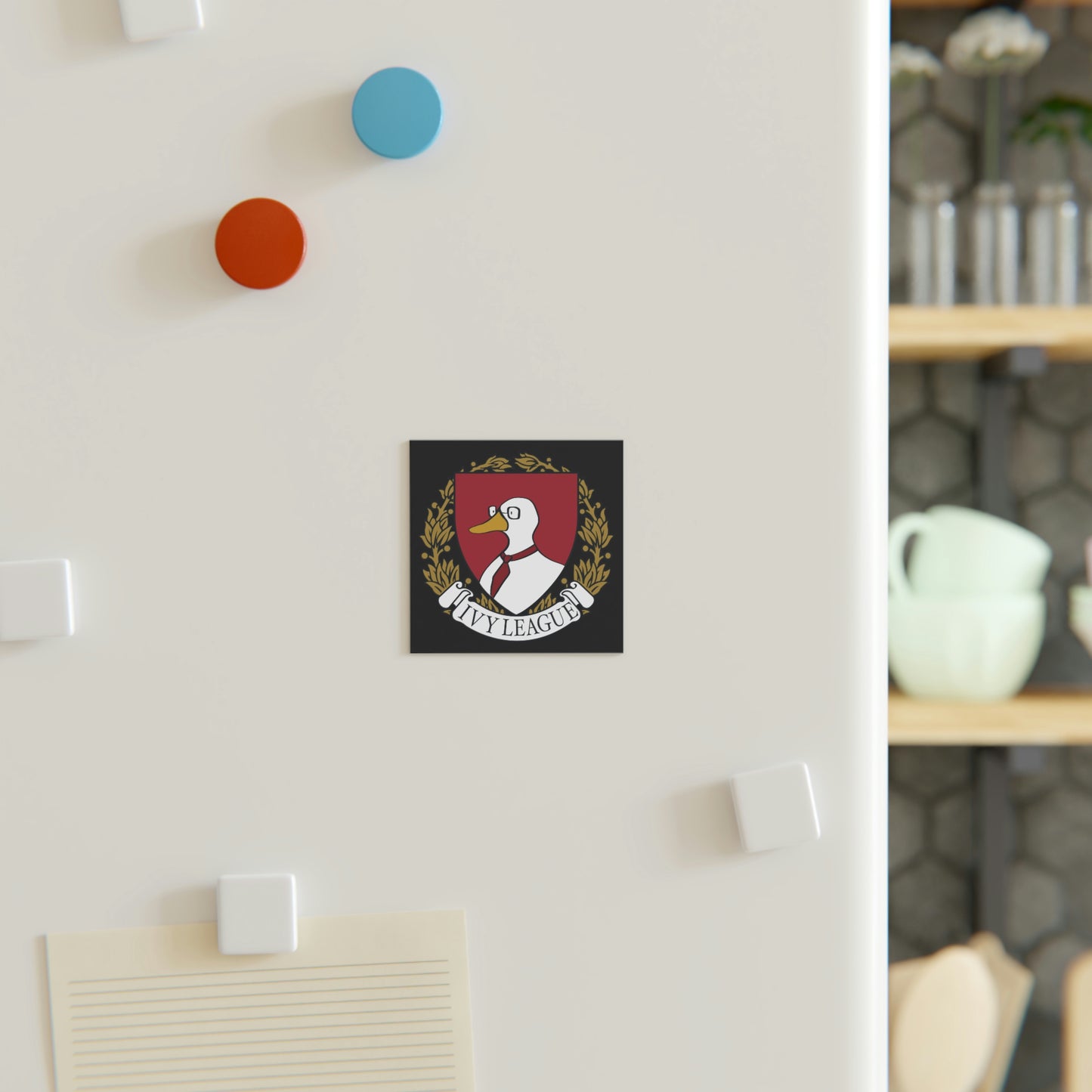 Ivy League Square Magnet